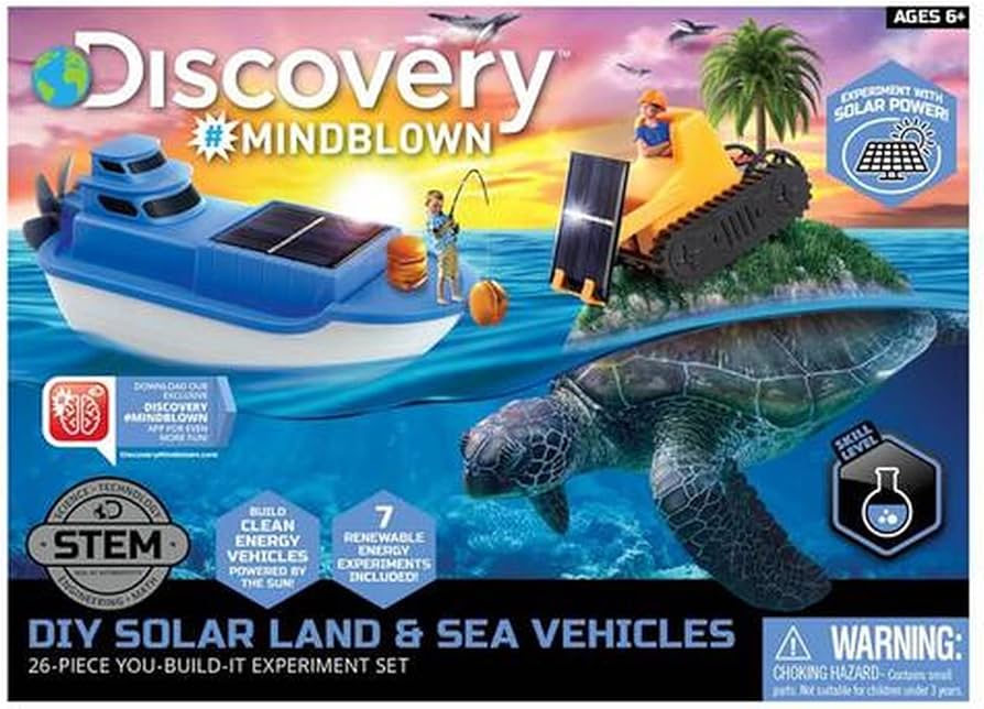 DIY Solar Land and Sea Rover (Solar Experiment Set)