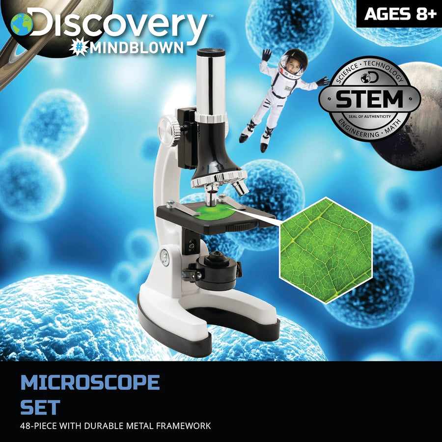 Discovery Mindblown - 48-pc Microscope Set – Science Kits SG