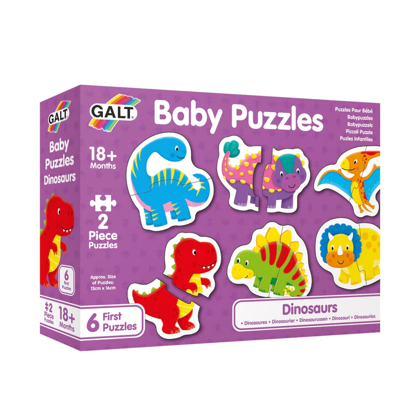 Galt - Baby Puzzles Dinosaurs