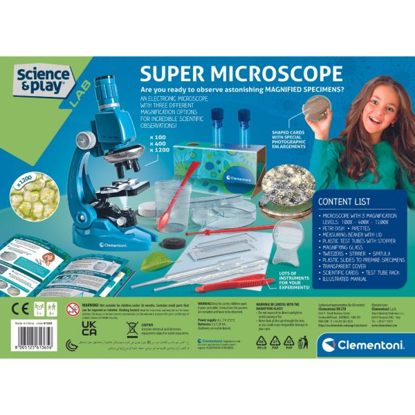 Super Microscope 1200X