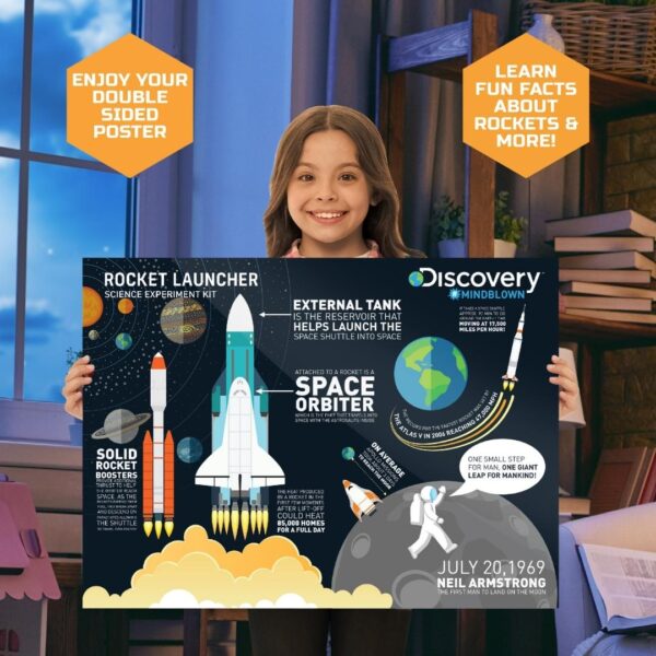 Discovery Mindblown - Rocket Launcher Science Experiment Kit