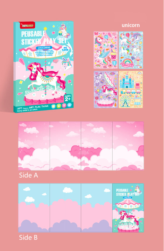 Reusable Sticker Play Set – Science Kits SG