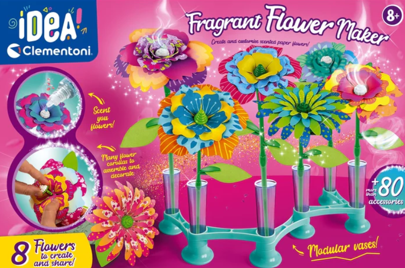 CLEMENTONI IDEA - FRAGRANT FLOWER MAKER – Science Kits SG CLEMENTONI IDEA - FRAGRANT FLOWER MAKER – Science Kits SG