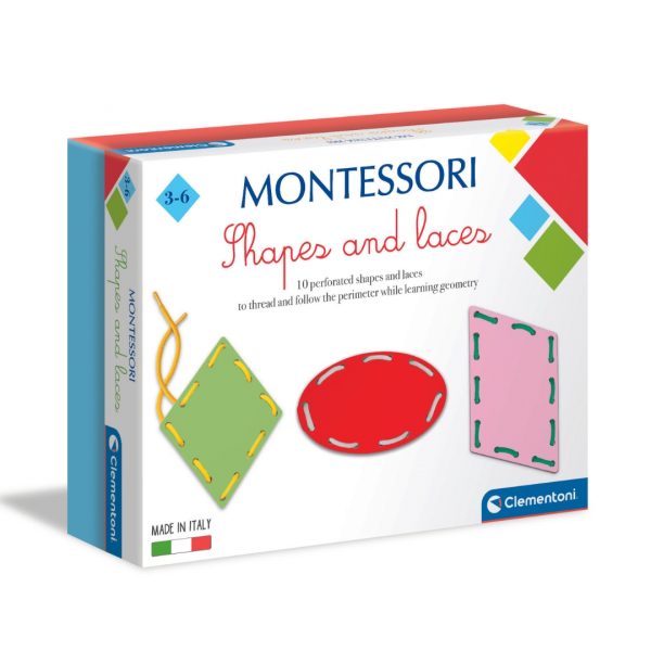 Clementoni – Montessori Shape and Laces