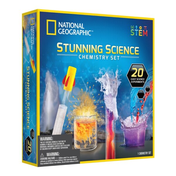 National Geographic - Stunning Science Chemistry Set