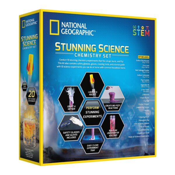 National Geographic - Stunning Science Chemistry Set