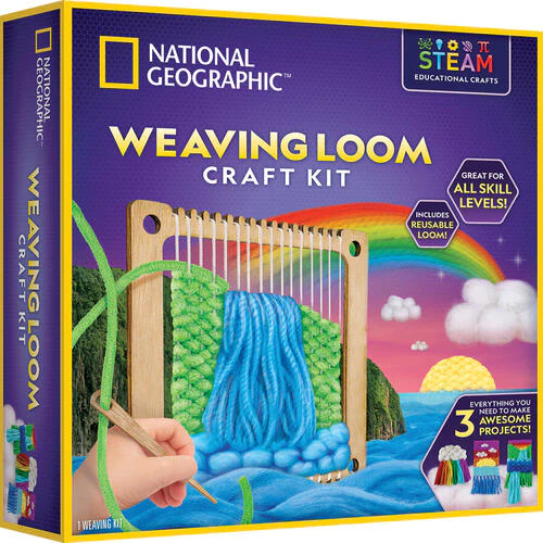National Geographic - Weaving Loom Craft Kit