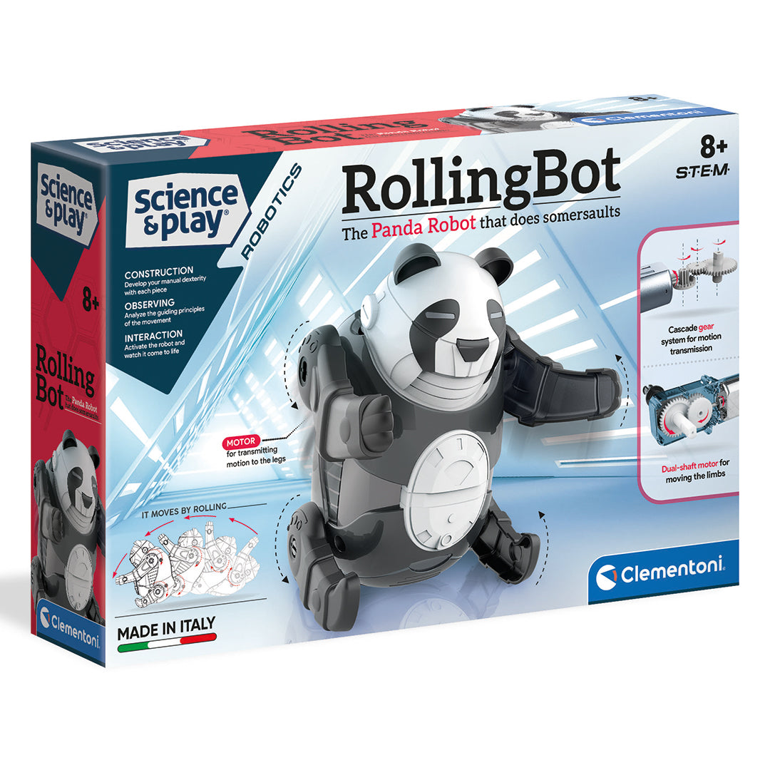 Rolling Bot (Panda Robot) – Science Kits SG