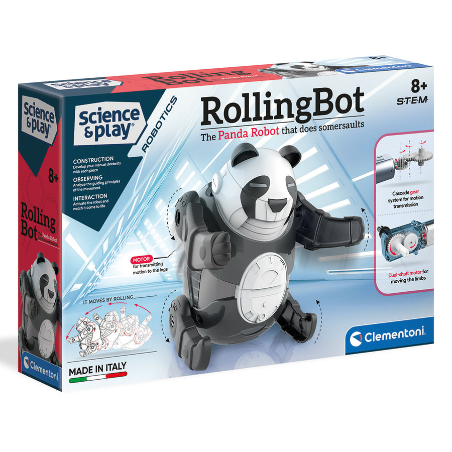 Clementoni - Rolling Bot (Panda Robot)