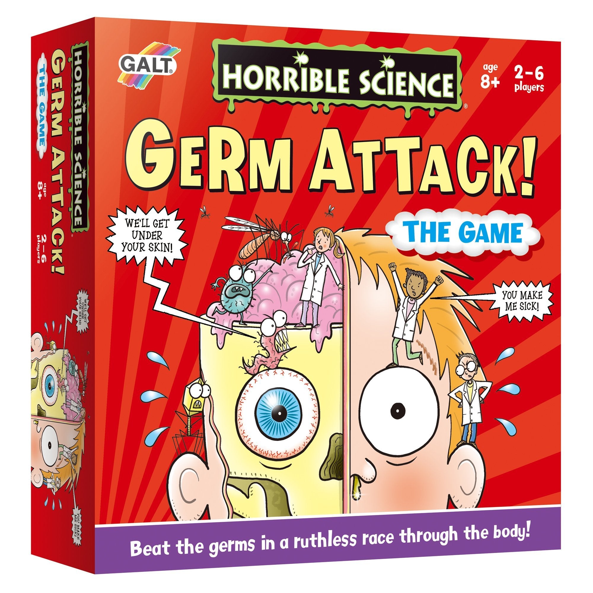 Horrible Science Game - Germ Attack! – Science Kits SG