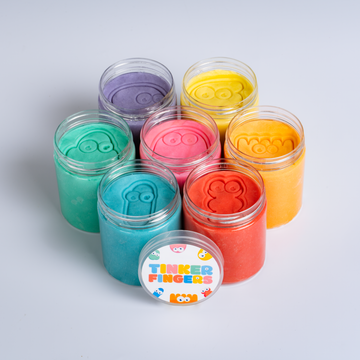 Multi-coloured Sensory Dough Set