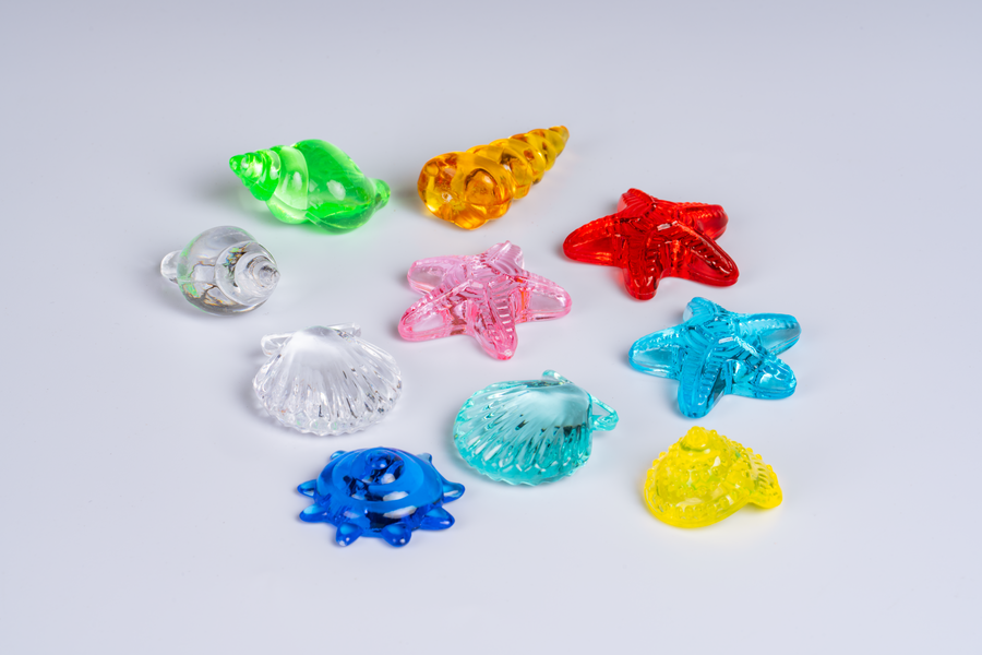 Colourful Shells - Pack of 10