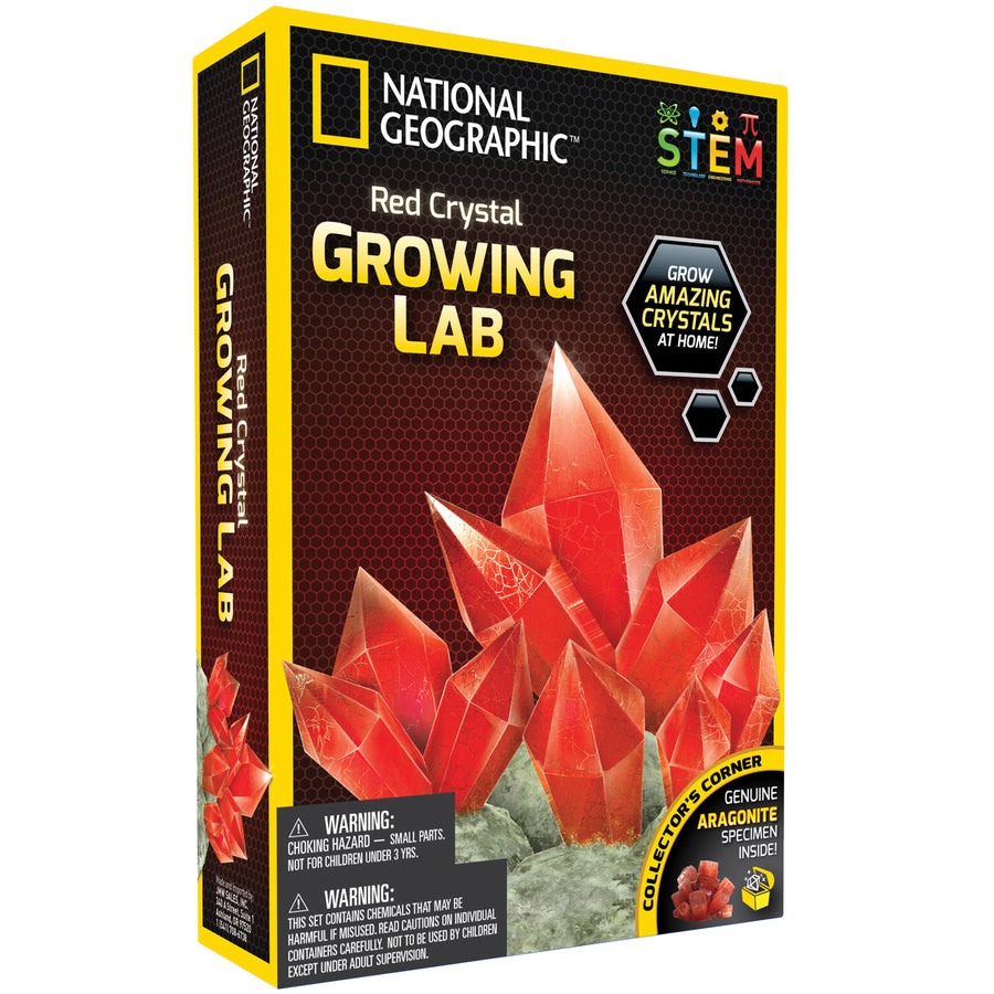 National Geographic - Red Crystal Growing Lab