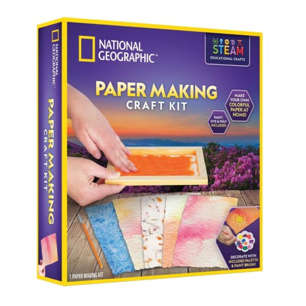Paper Engineering Kit National Geographic Paper Making Craft Kit – Science Kits SG