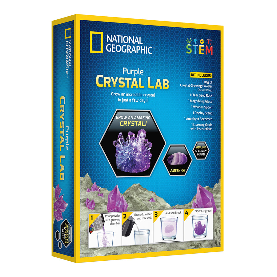 National Geographic - Purple Crystal Lab