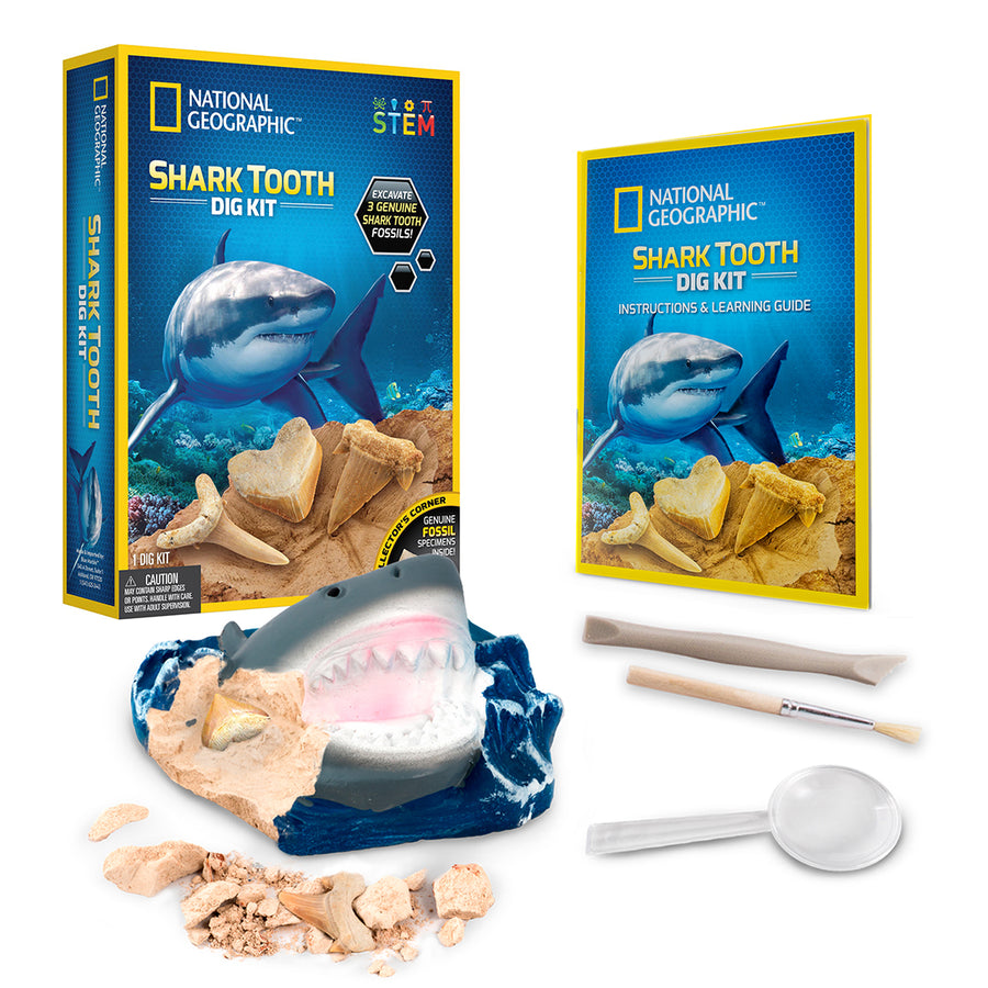 National Geographic - Shark Tooth Dig Kit